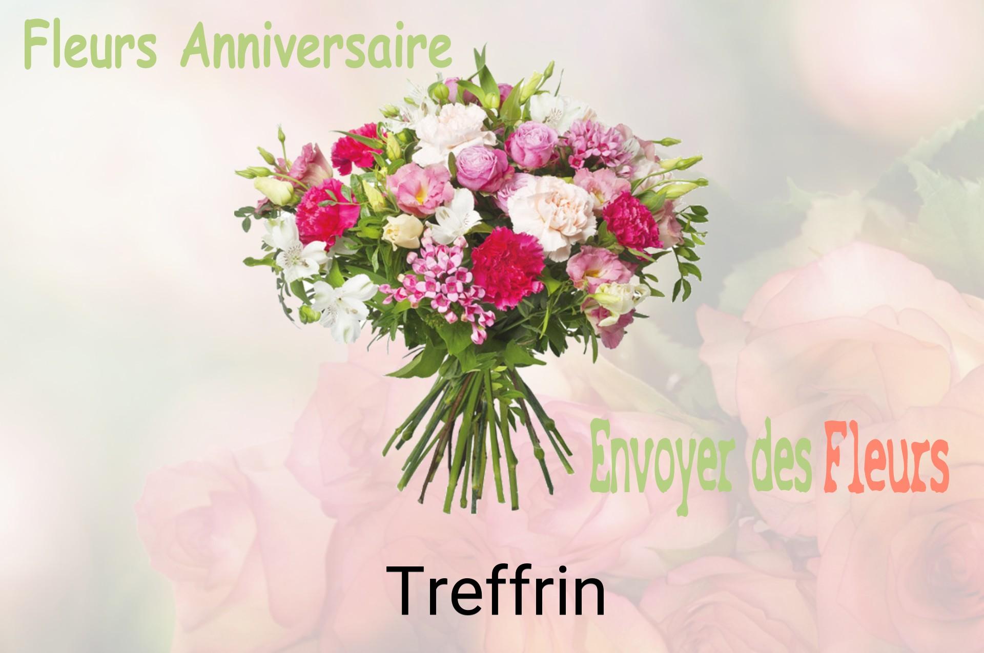 Bouquet de fleurs d’anniversaire livré à Treffrin